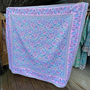Double Sided Pastel Bloom XL Beach Towel